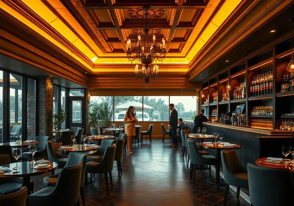 Gilded Pavilion Manor — dining 4