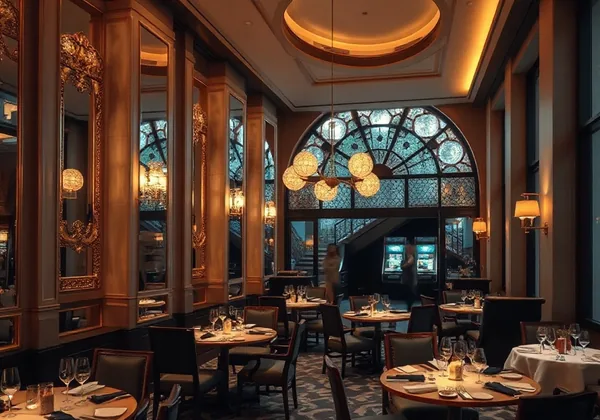 Gilded Pavilion Manor — dining 1