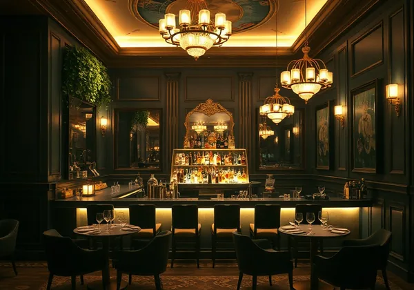 Gilded Pavilion Manor — dining 2